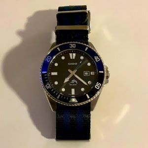 Casio Men’s Classic Dive Rotating Bezel 44mm Watch